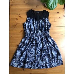 City Chic floral lace top dress